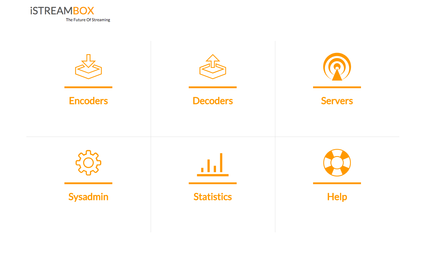 iStreamBox Admin Dashboard